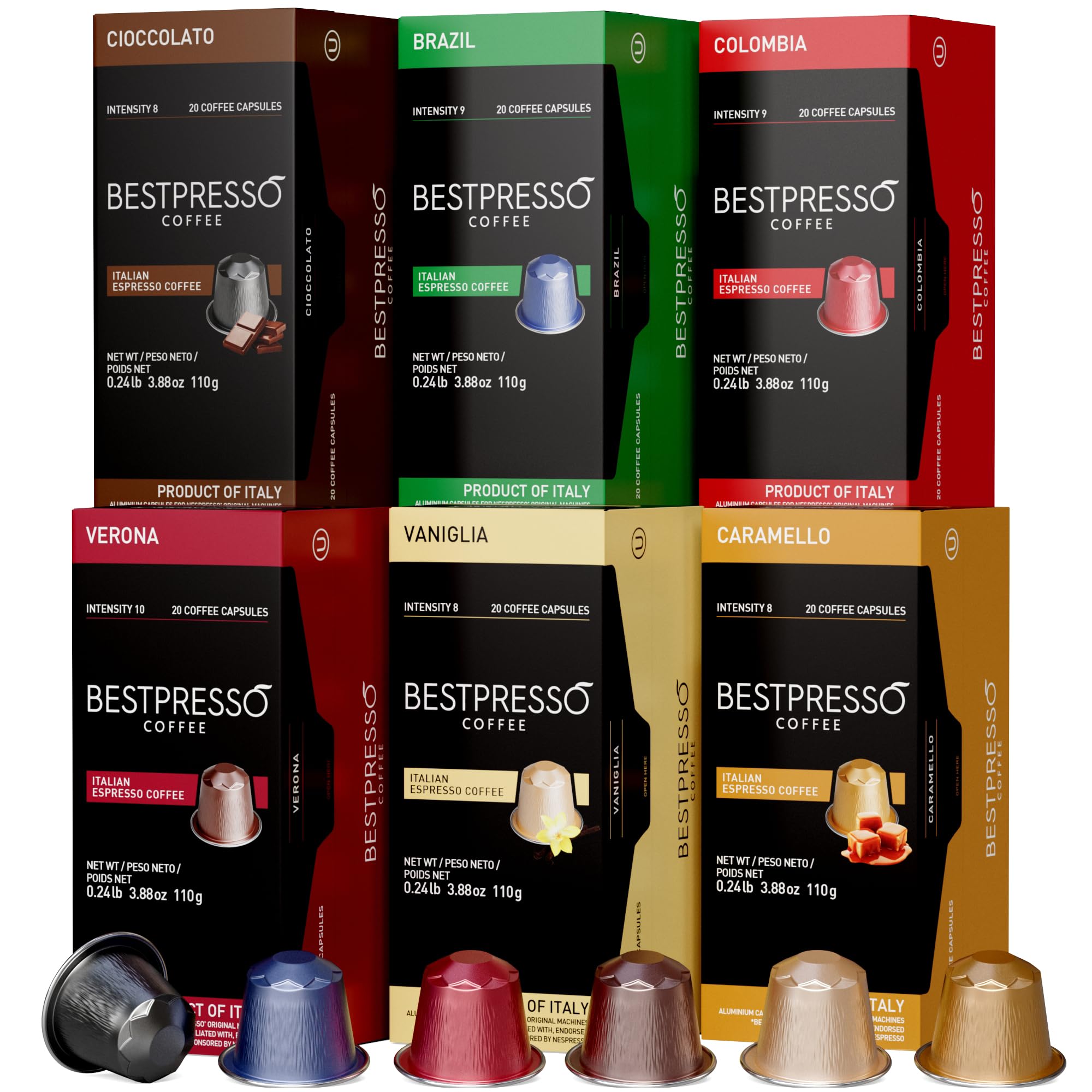 Amazon.com: Bestpresso Coffee for Nespresso Original Bundle